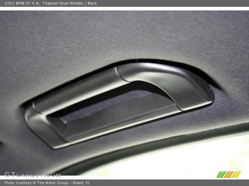 Titanium Silver Metallic / Black 2001 BMW X5 4.4i
