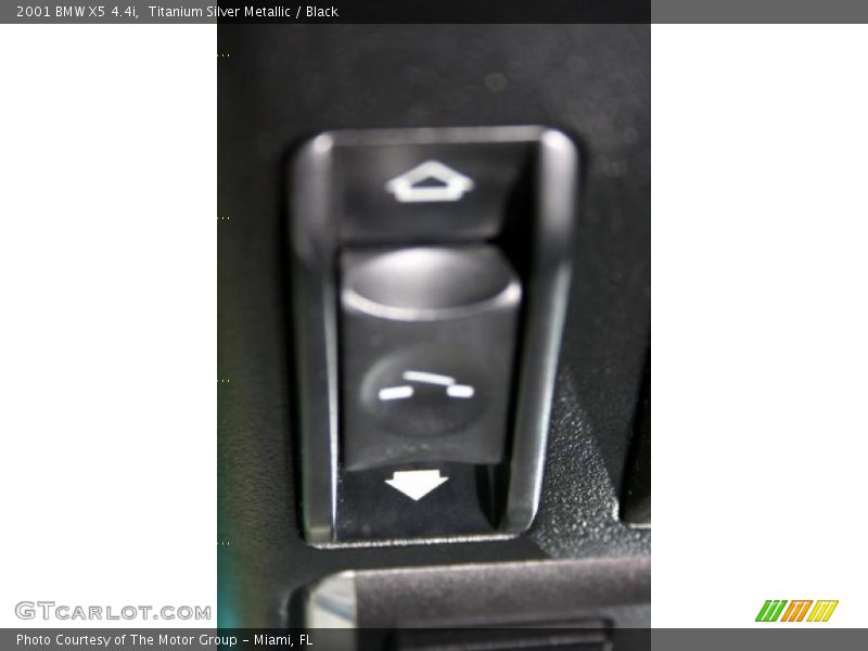 Titanium Silver Metallic / Black 2001 BMW X5 4.4i