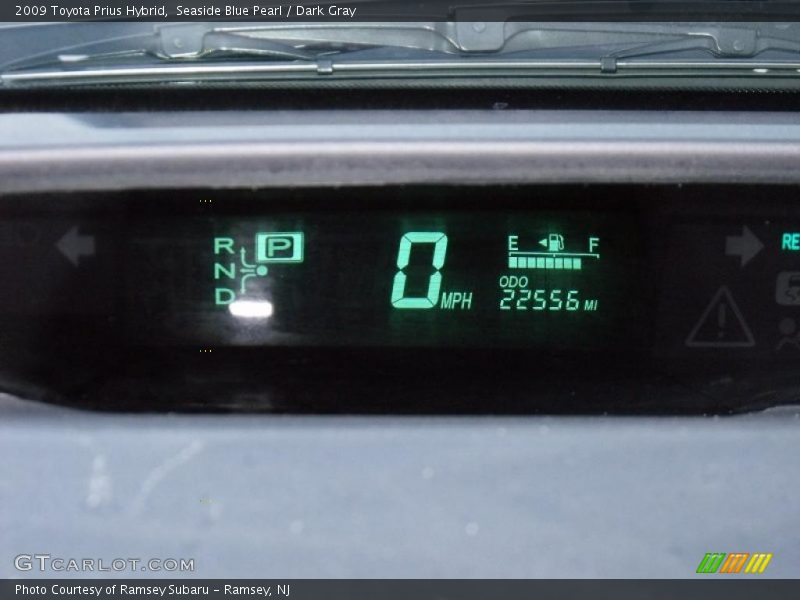 Seaside Blue Pearl / Dark Gray 2009 Toyota Prius Hybrid