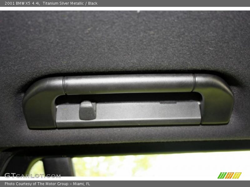 Titanium Silver Metallic / Black 2001 BMW X5 4.4i