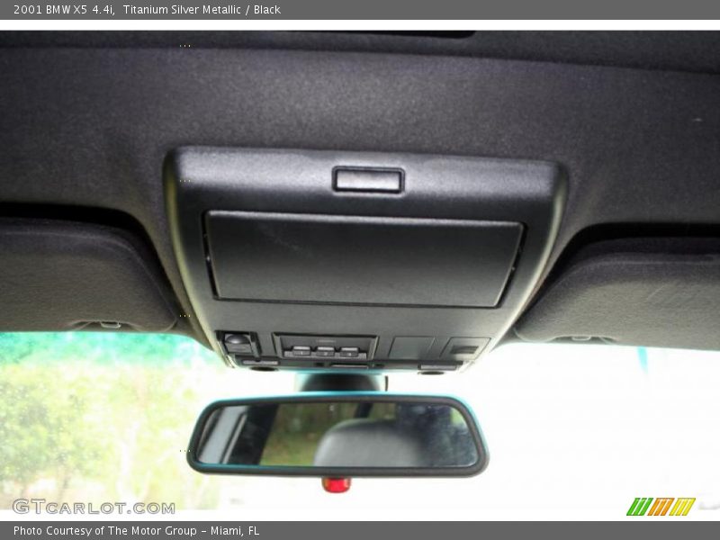 Titanium Silver Metallic / Black 2001 BMW X5 4.4i