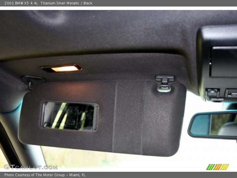 Titanium Silver Metallic / Black 2001 BMW X5 4.4i