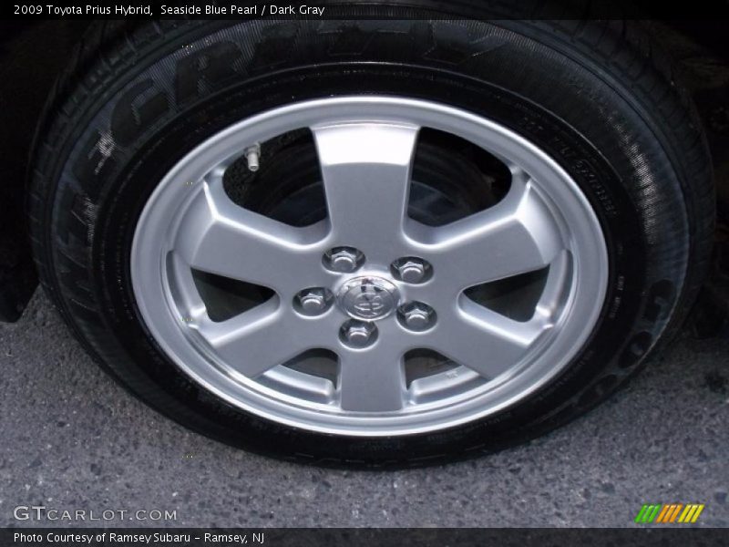 Seaside Blue Pearl / Dark Gray 2009 Toyota Prius Hybrid