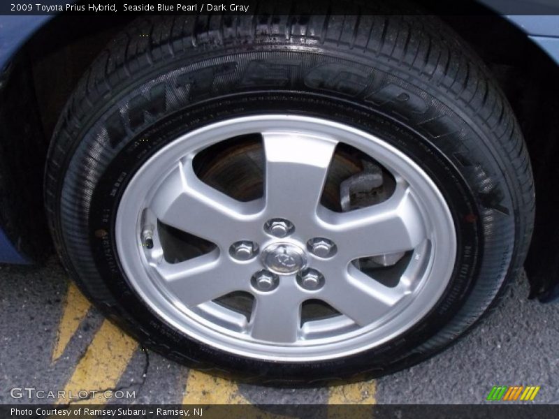 Seaside Blue Pearl / Dark Gray 2009 Toyota Prius Hybrid