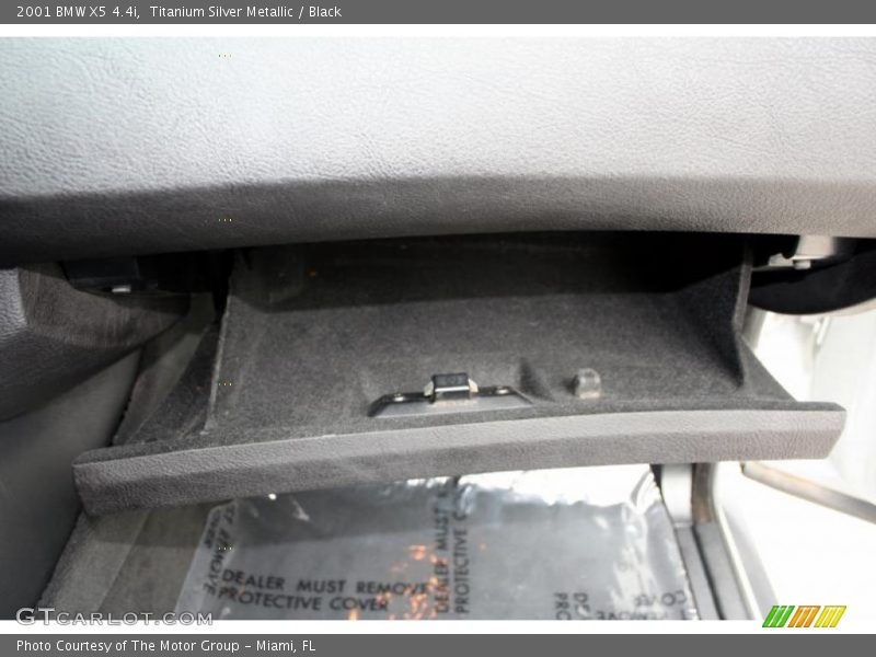Titanium Silver Metallic / Black 2001 BMW X5 4.4i