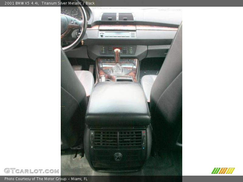 Titanium Silver Metallic / Black 2001 BMW X5 4.4i