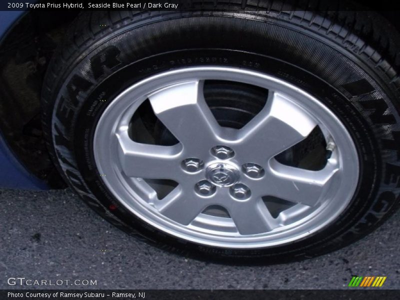 Seaside Blue Pearl / Dark Gray 2009 Toyota Prius Hybrid