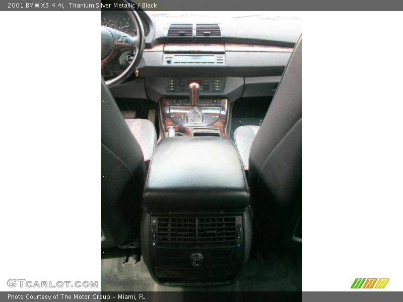 Titanium Silver Metallic / Black 2001 BMW X5 4.4i
