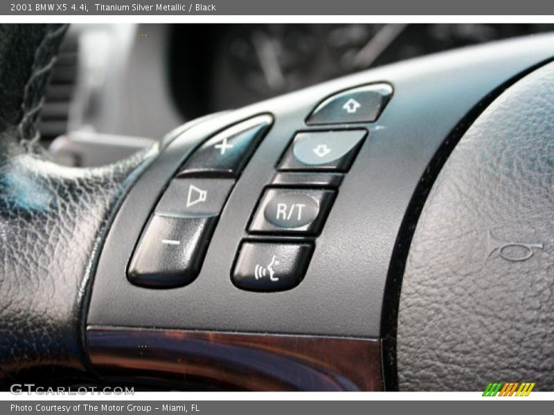Titanium Silver Metallic / Black 2001 BMW X5 4.4i