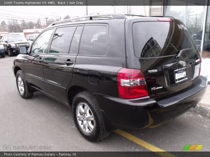 Black / Ash Gray 2006 Toyota Highlander V6 4WD