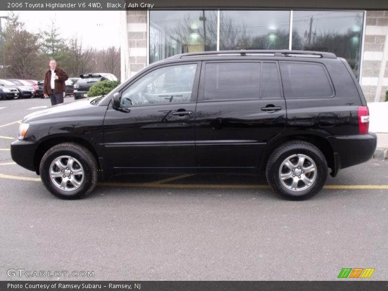 Black / Ash Gray 2006 Toyota Highlander V6 4WD