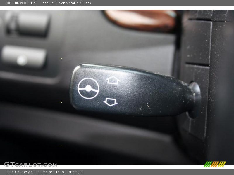 Titanium Silver Metallic / Black 2001 BMW X5 4.4i
