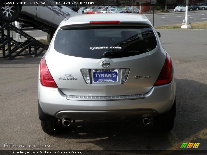 Brilliant Silver Metallic / Charcoal 2006 Nissan Murano SE AWD