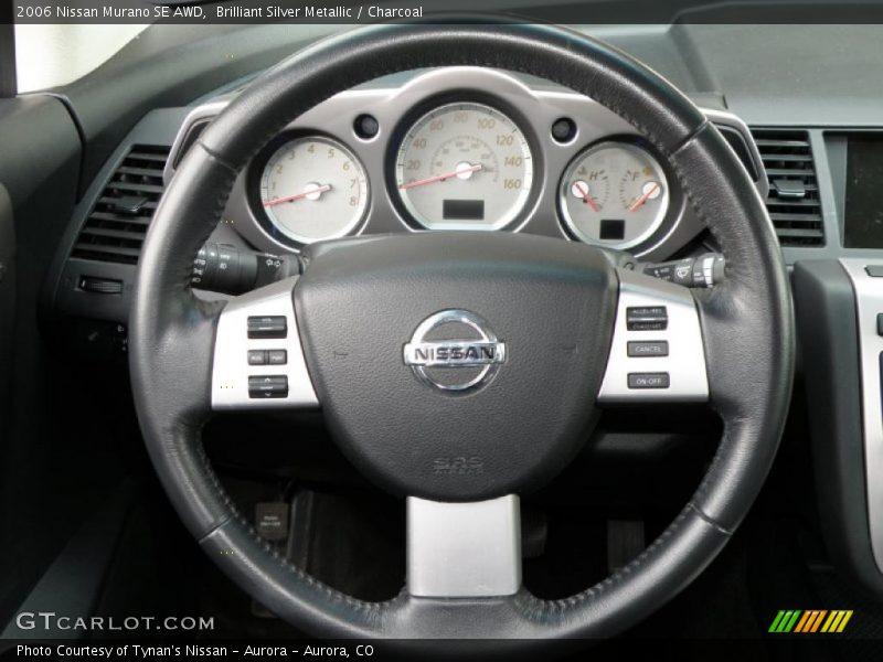 Brilliant Silver Metallic / Charcoal 2006 Nissan Murano SE AWD