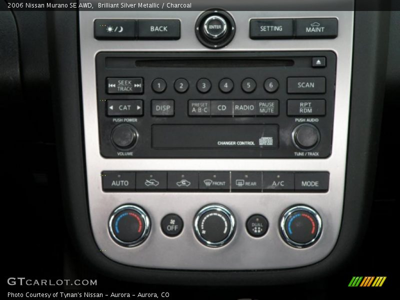Brilliant Silver Metallic / Charcoal 2006 Nissan Murano SE AWD