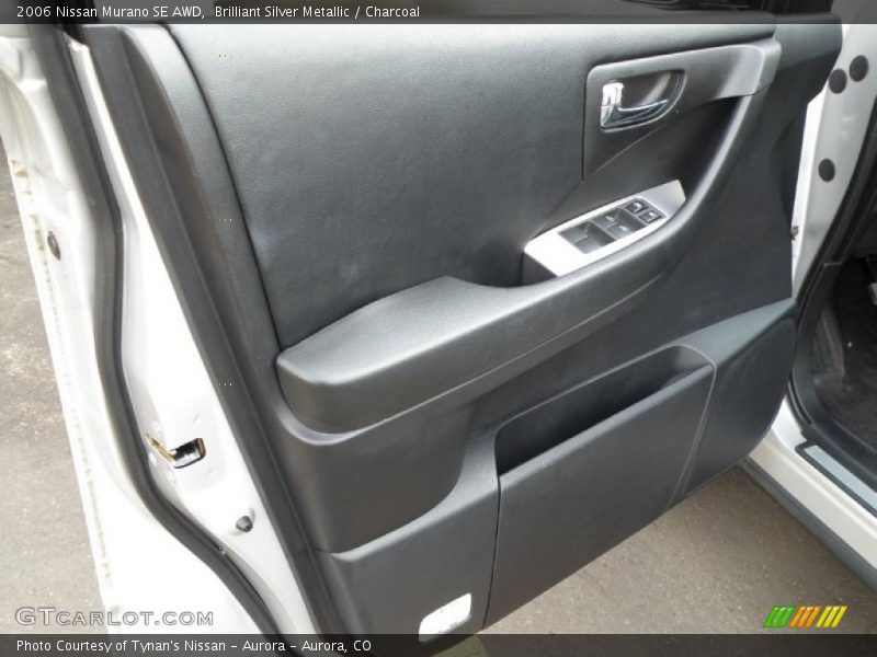 Brilliant Silver Metallic / Charcoal 2006 Nissan Murano SE AWD