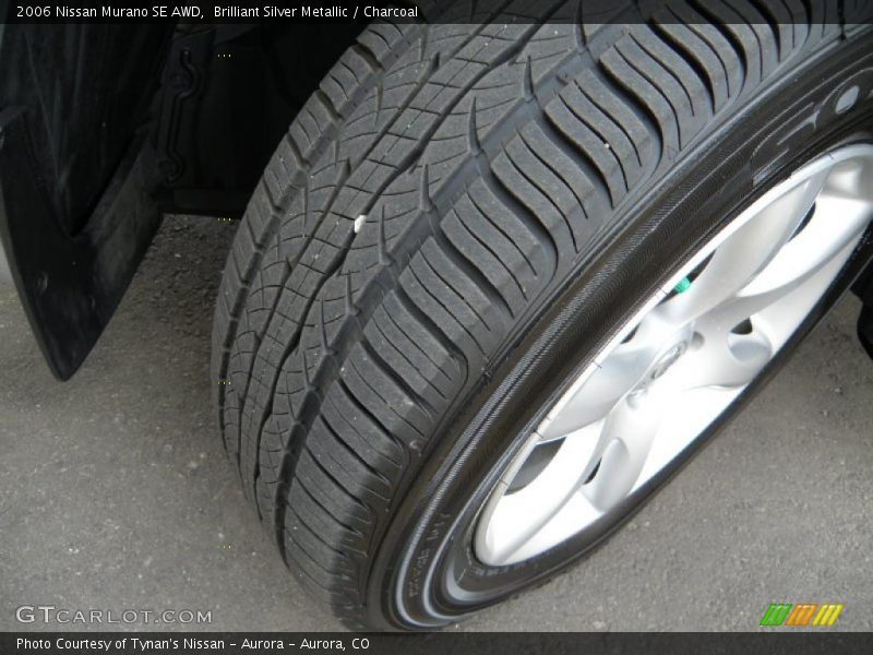 Brilliant Silver Metallic / Charcoal 2006 Nissan Murano SE AWD