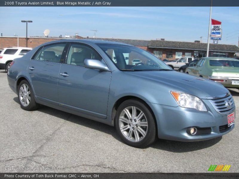 Blue Mirage Metallic / Ash Gray 2008 Toyota Avalon Limited