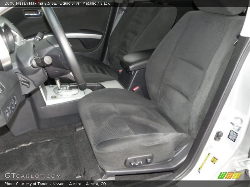 Liquid Silver Metallic / Black 2006 Nissan Maxima 3.5 SE