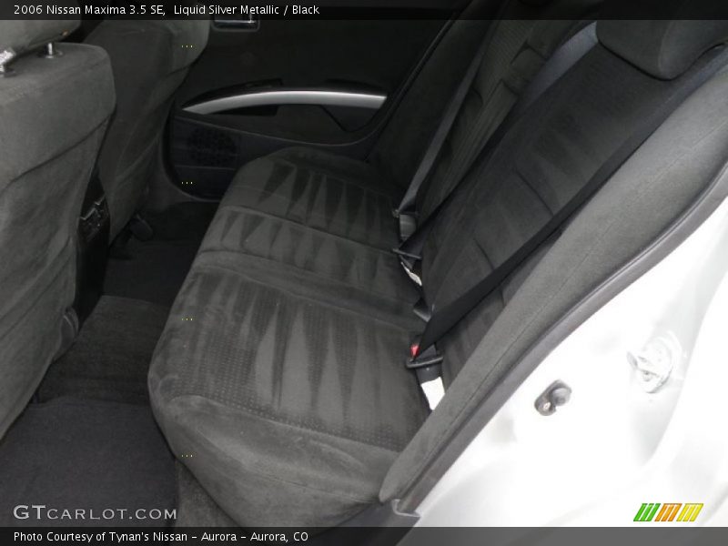 Liquid Silver Metallic / Black 2006 Nissan Maxima 3.5 SE