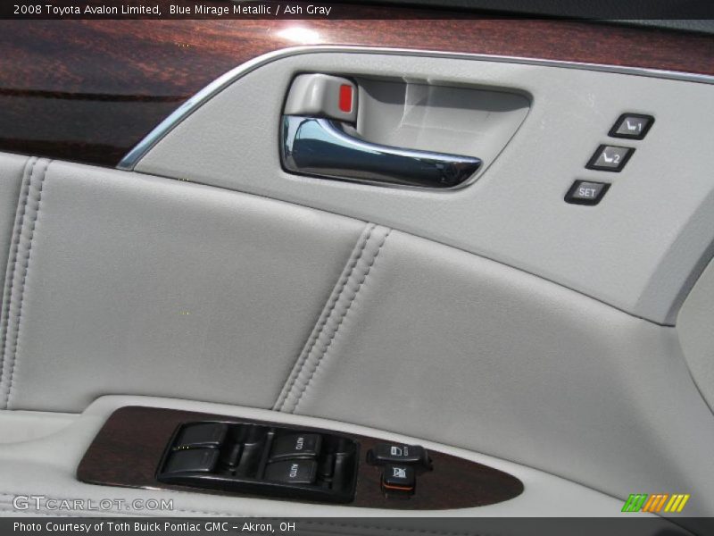 Blue Mirage Metallic / Ash Gray 2008 Toyota Avalon Limited