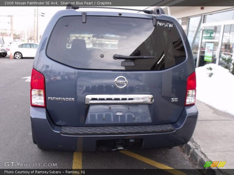 Silverton Blue Pearl / Graphite 2006 Nissan Pathfinder SE 4x4