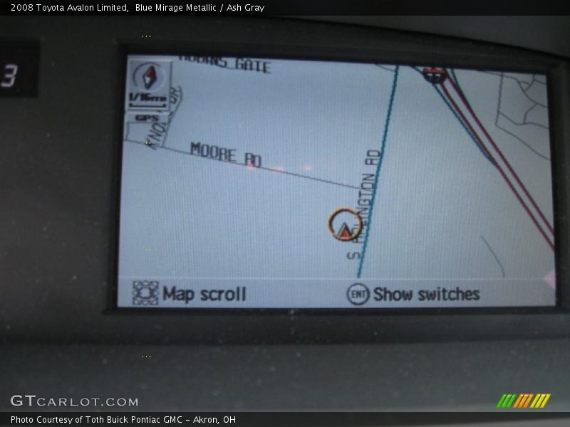 Blue Mirage Metallic / Ash Gray 2008 Toyota Avalon Limited