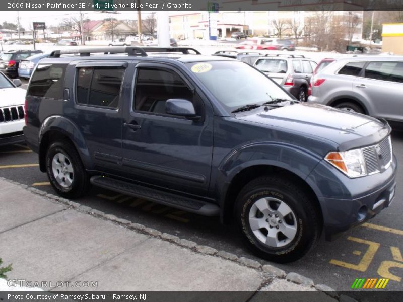 Silverton Blue Pearl / Graphite 2006 Nissan Pathfinder SE 4x4