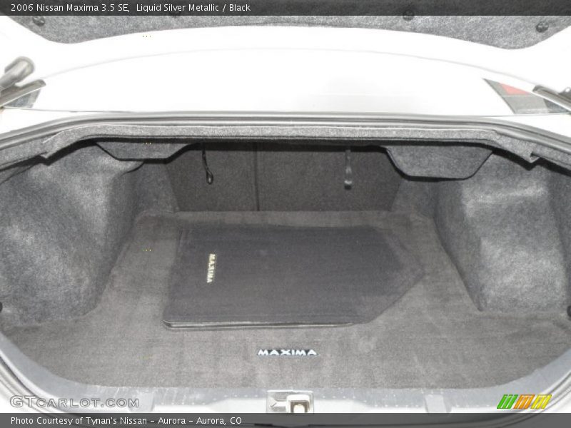 Liquid Silver Metallic / Black 2006 Nissan Maxima 3.5 SE