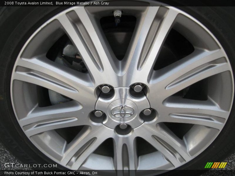 Blue Mirage Metallic / Ash Gray 2008 Toyota Avalon Limited