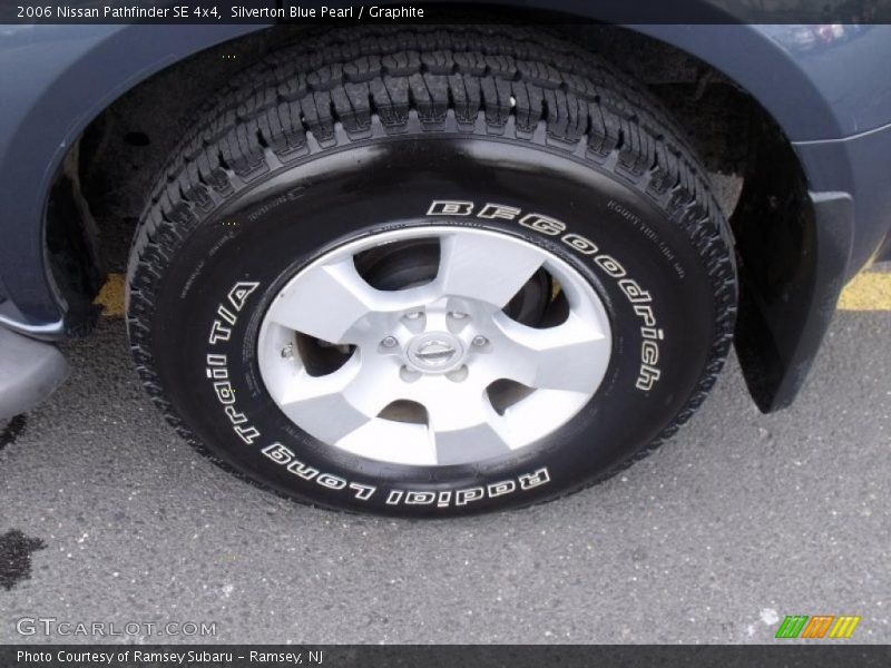 Silverton Blue Pearl / Graphite 2006 Nissan Pathfinder SE 4x4