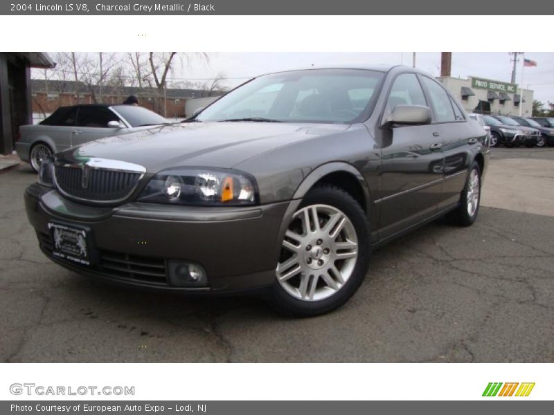 Charcoal Grey Metallic / Black 2004 Lincoln LS V8