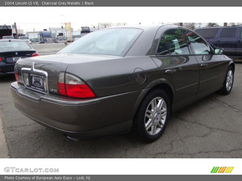 Charcoal Grey Metallic / Black 2004 Lincoln LS V8