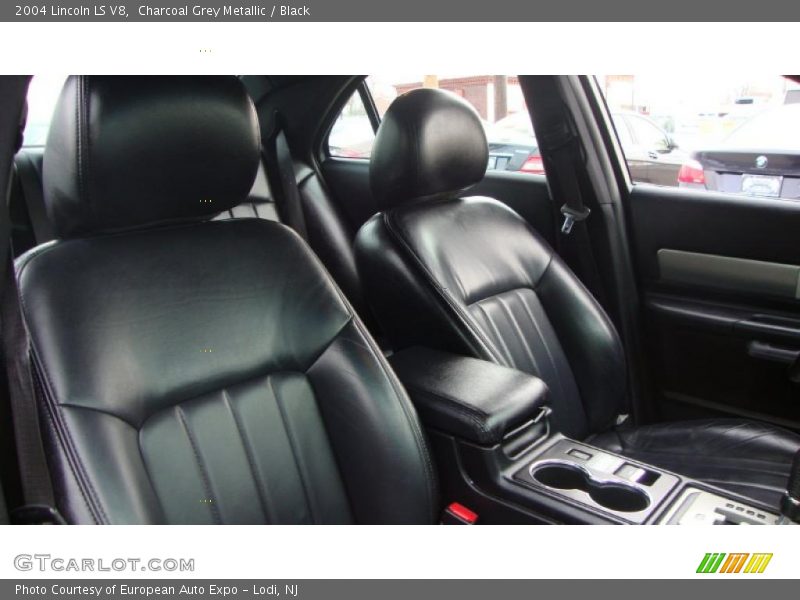 Charcoal Grey Metallic / Black 2004 Lincoln LS V8