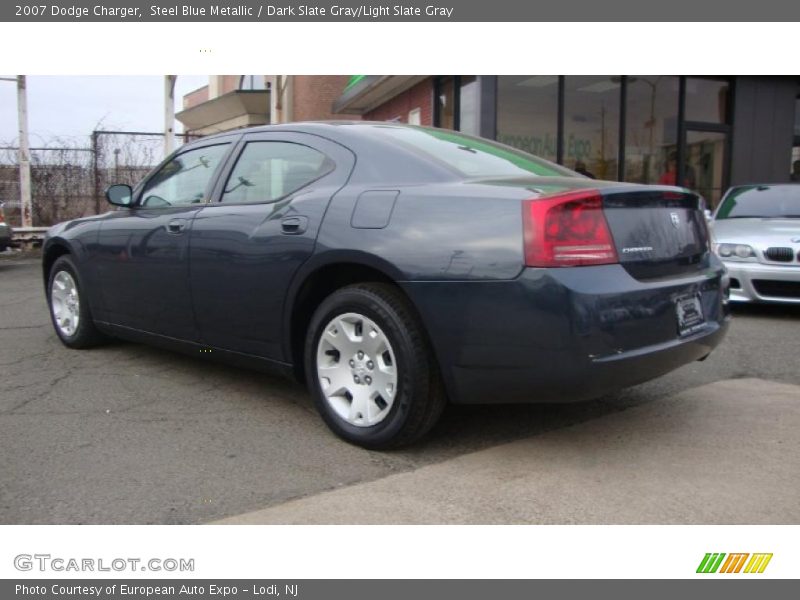 Steel Blue Metallic / Dark Slate Gray/Light Slate Gray 2007 Dodge Charger