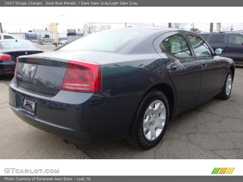 Steel Blue Metallic / Dark Slate Gray/Light Slate Gray 2007 Dodge Charger