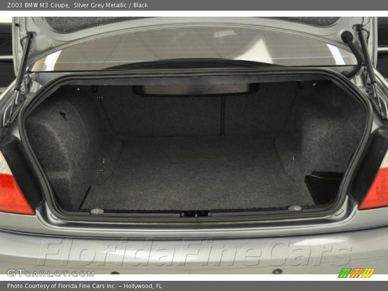 Silver Grey Metallic / Black 2003 BMW M3 Coupe