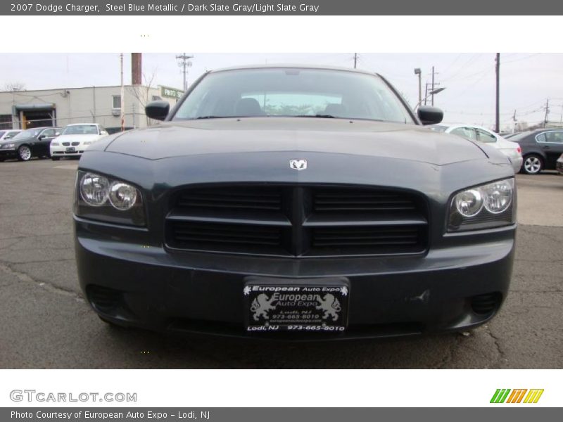 Steel Blue Metallic / Dark Slate Gray/Light Slate Gray 2007 Dodge Charger