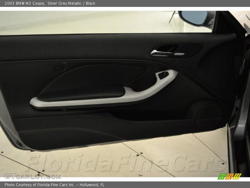 Silver Grey Metallic / Black 2003 BMW M3 Coupe