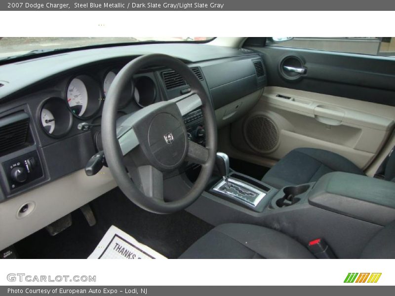 Steel Blue Metallic / Dark Slate Gray/Light Slate Gray 2007 Dodge Charger