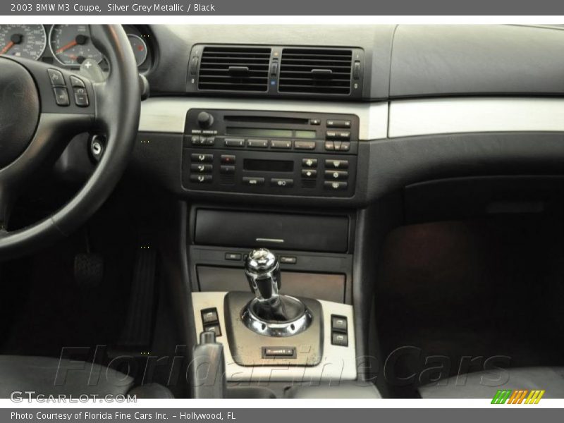 Silver Grey Metallic / Black 2003 BMW M3 Coupe