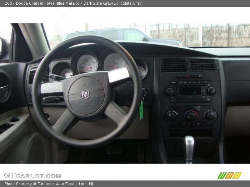 Steel Blue Metallic / Dark Slate Gray/Light Slate Gray 2007 Dodge Charger
