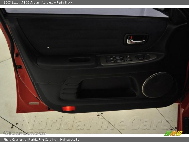 Absolutely Red / Black 2003 Lexus IS 300 Sedan