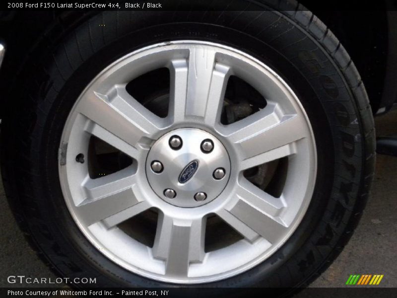 Black / Black 2008 Ford F150 Lariat SuperCrew 4x4