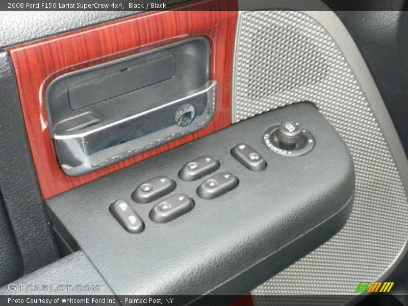 Black / Black 2008 Ford F150 Lariat SuperCrew 4x4