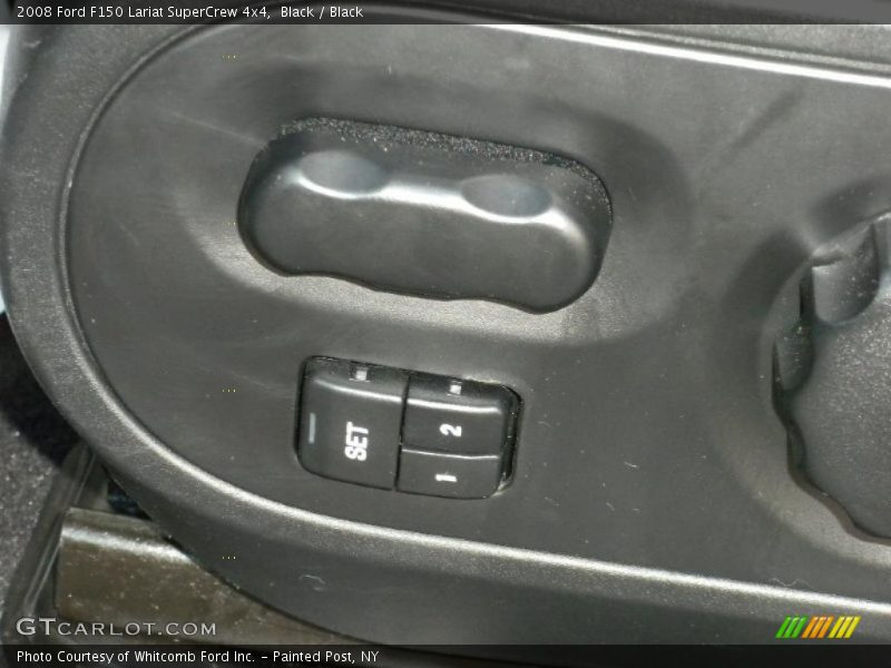 Black / Black 2008 Ford F150 Lariat SuperCrew 4x4