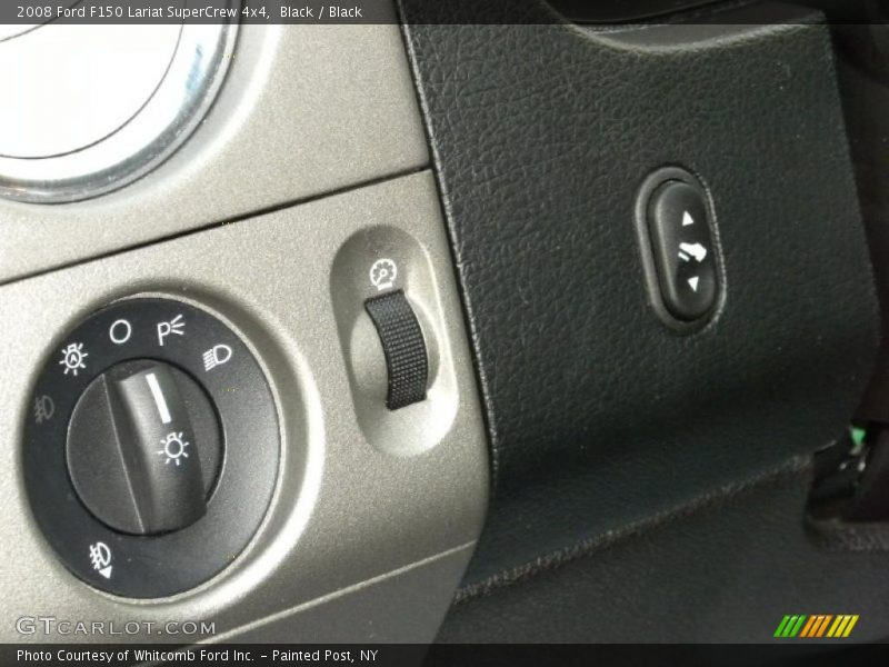 Black / Black 2008 Ford F150 Lariat SuperCrew 4x4