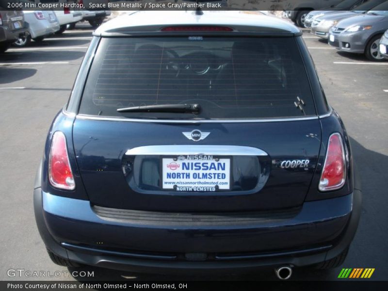 Space Blue Metallic / Space Gray/Panther Black 2006 Mini Cooper Hardtop