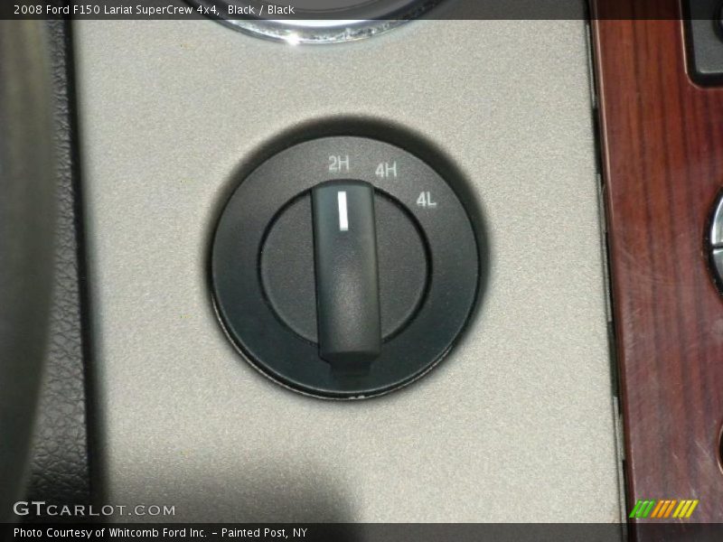 Black / Black 2008 Ford F150 Lariat SuperCrew 4x4