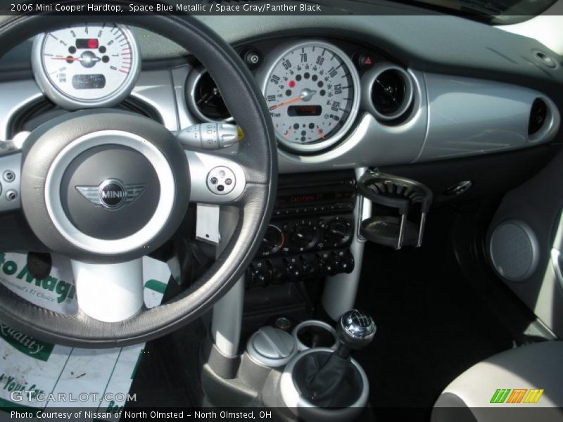 Space Blue Metallic / Space Gray/Panther Black 2006 Mini Cooper Hardtop